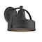 Designers Fountain Portland 8in Weathered Pewter Dark Sky 1-Light Outdoor Line Voltage Wall Sconce 33121-WP - alternate 1